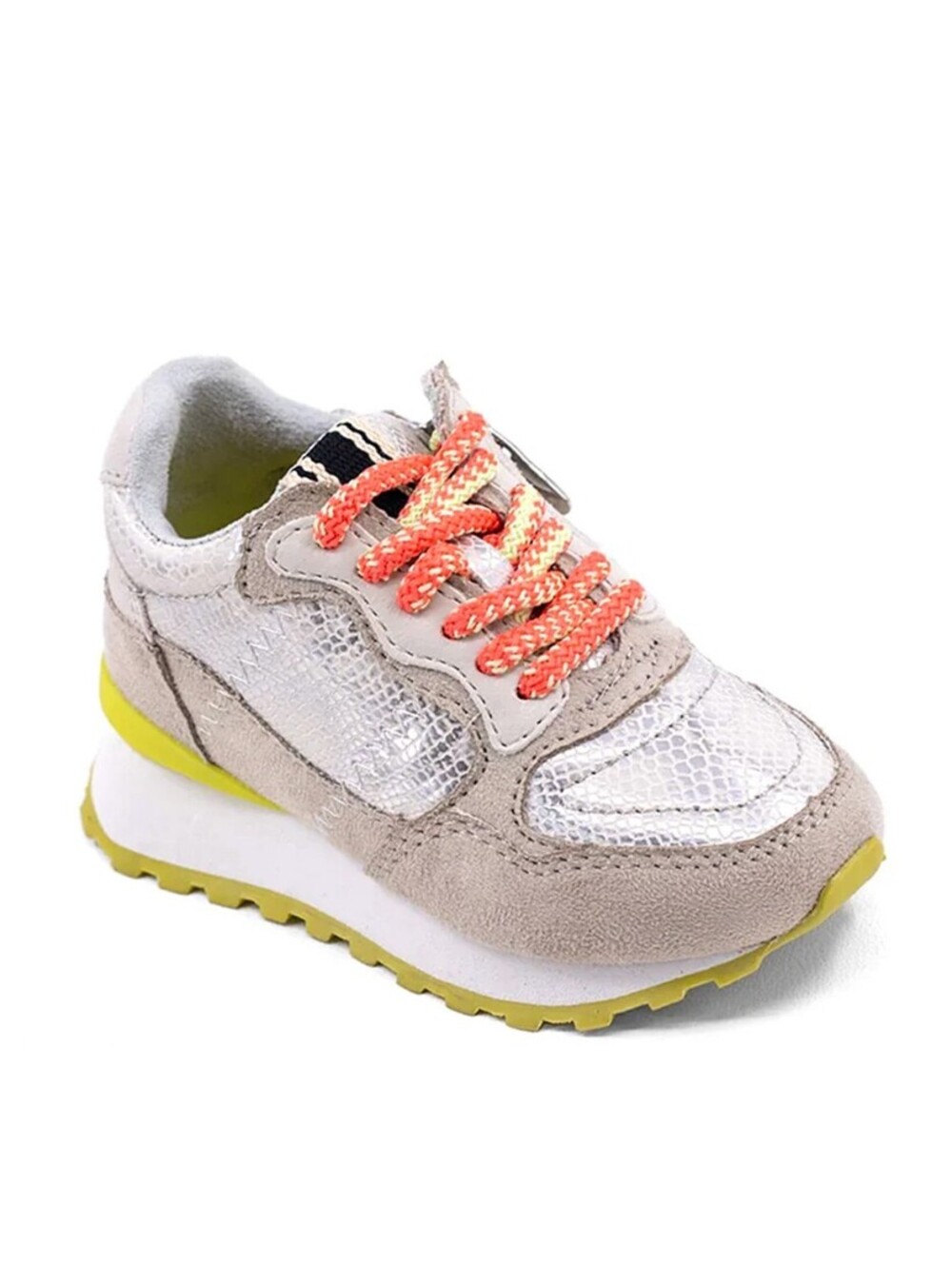 Shu Shop PhoebeMini Silver Snake Platform Trendy Sneakers Toddler Size 10